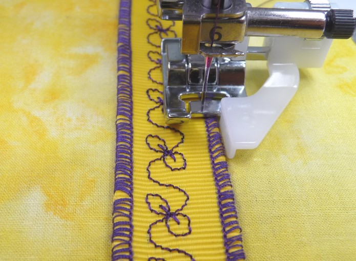 Sewing Edge Ribbon Easy Embellishments with Ordinary Ribbons- Part One